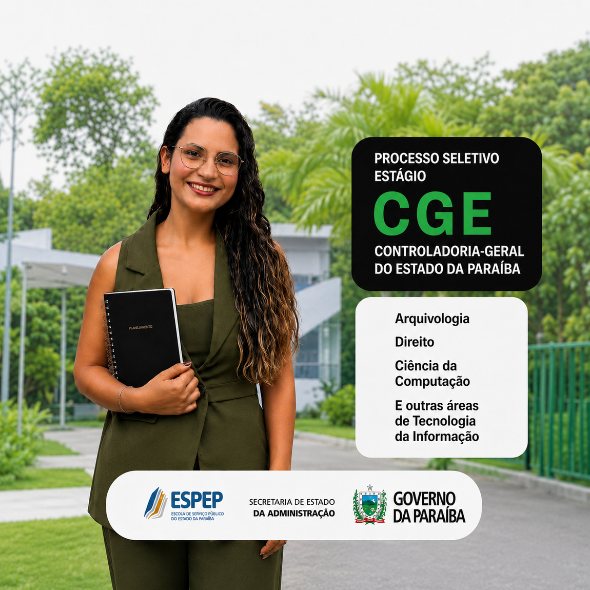 Espep divulga o resultado final do Processo Seletivo Simplificado de estágio da CGE/PB