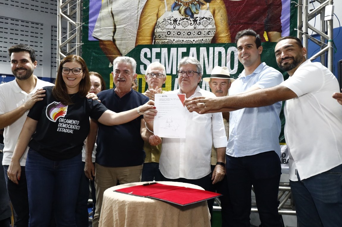 Em Ingá, João Azevêdo preside audiência do Orçamento Democrático e anuncia investimentos de mais de R$ 20 milhões para a região