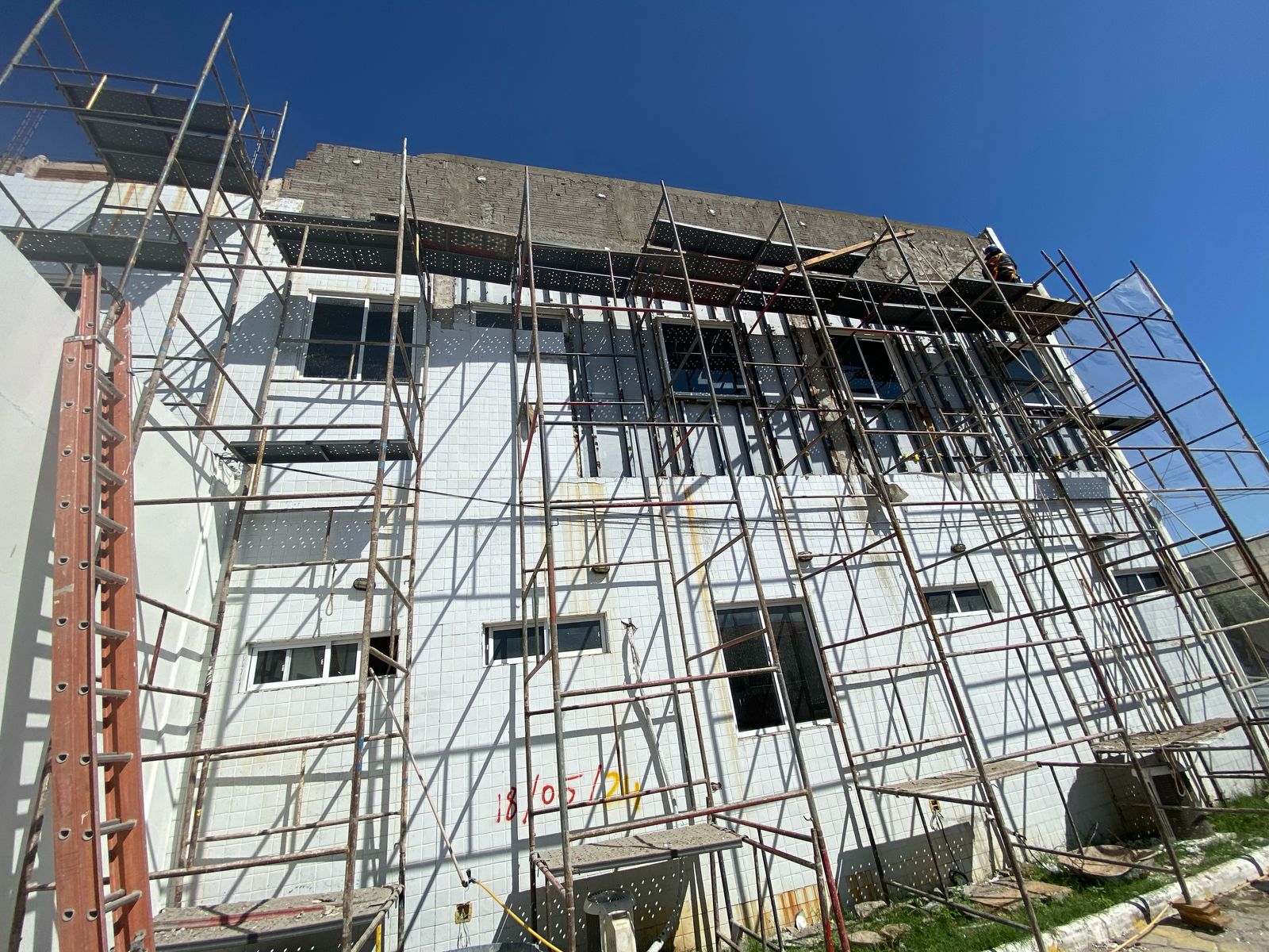 As obras começaram agora em fevereiro e serão concluídas até julho deste ano.jpg