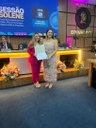 A médica Nayarah Xavier também foi homenageada.jpg