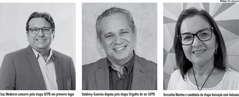 Candidatos à Reitoria UFPB