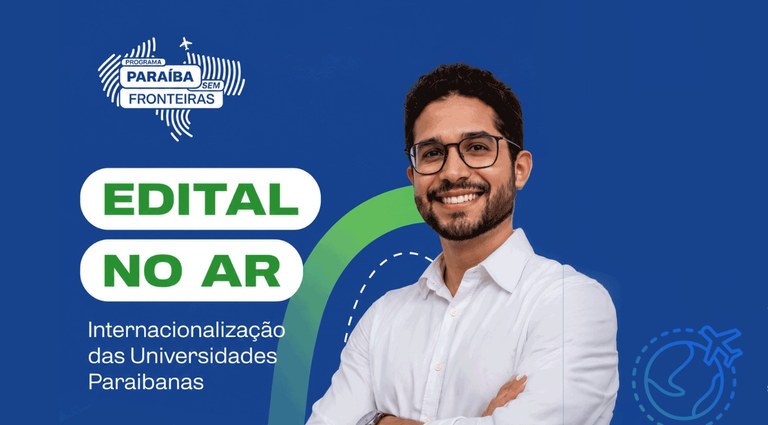 Edital de Internacionalização das Universidades Paraibanas