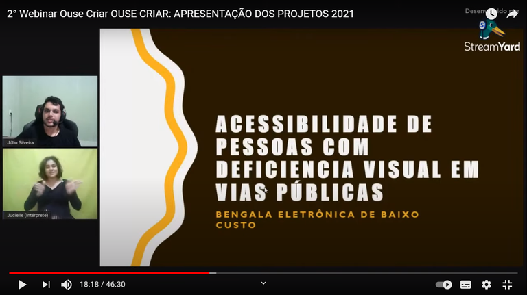 2º Webinário Oure Criar