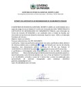 EXTRATO DA JUSTIFICATIVA DE INEXIGIBILIDADE DE CHAMAMENTO PÚBLICO - Apoio ao Ciclismo