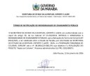 TERMO DE RATIFICAÇÃO DE INEXIGIBILIDADE DE CHAMAMENTO PÚBLICO -  PROJETO “Apoio ao Ciclismo”