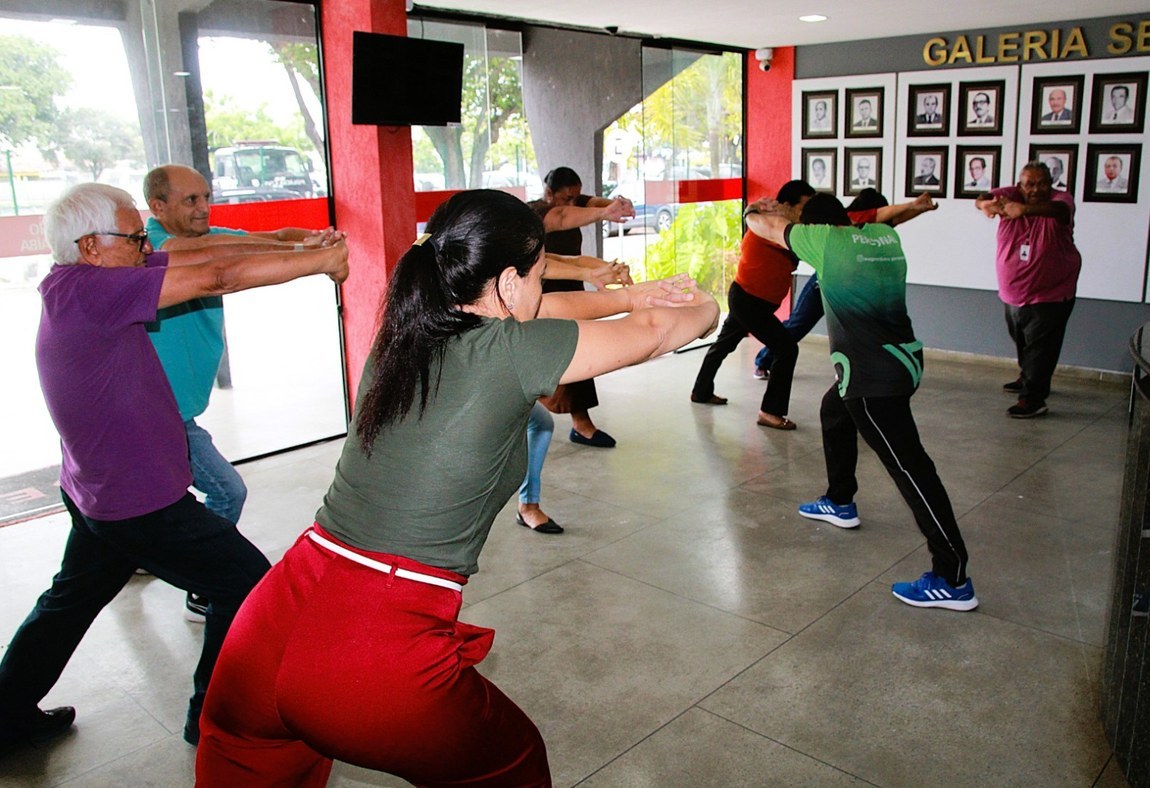 Programa Vida Ativa reduz risco de doenças cardiovasculares entre servidores da Segurança