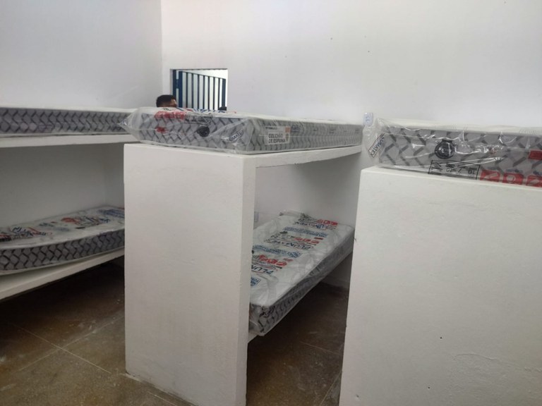 Inspeção a pavilhões reformados para o presídio Sílvio Porto10.jfif