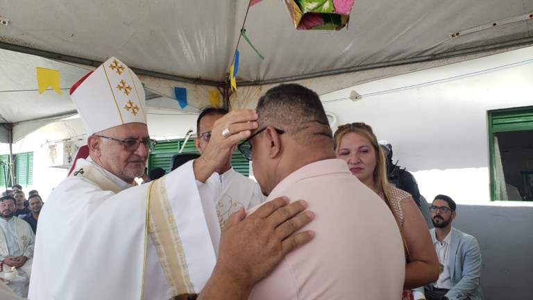 Missa realizada no Presídio Sílvio Porto celebra os 10 anos de atuação da juíza Andréa Arcoverde e prepara reeducandos para casamento católico_17