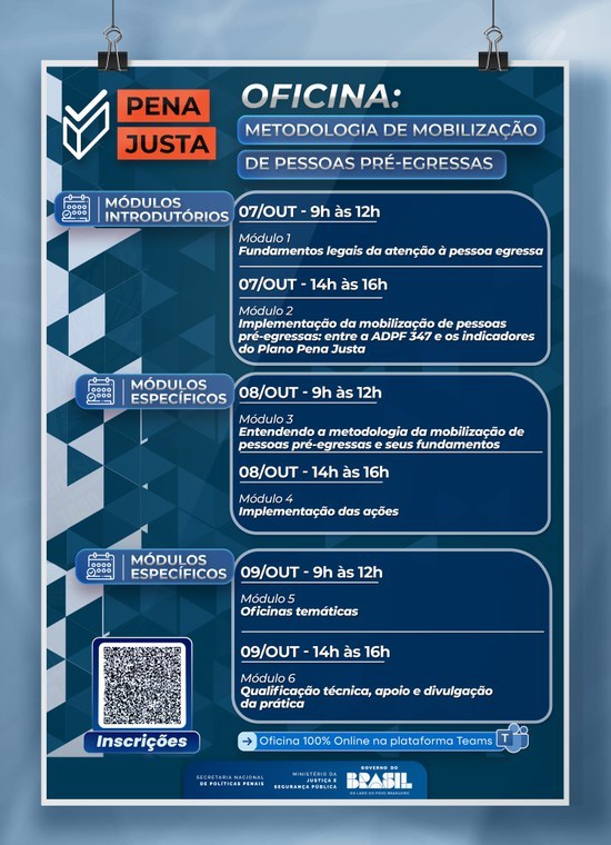 SENAPPEN promoverá oficina nacional sobre mobilização de pessoas pré-egressas_2.jpg