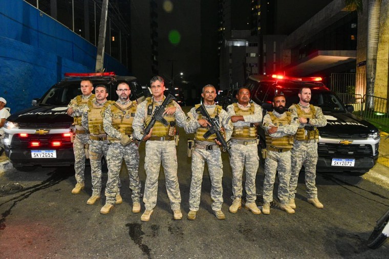 Polícia Penal cumpre com êxito missão na Operação Carnaval 2026 na Via Folia em João Pessoa