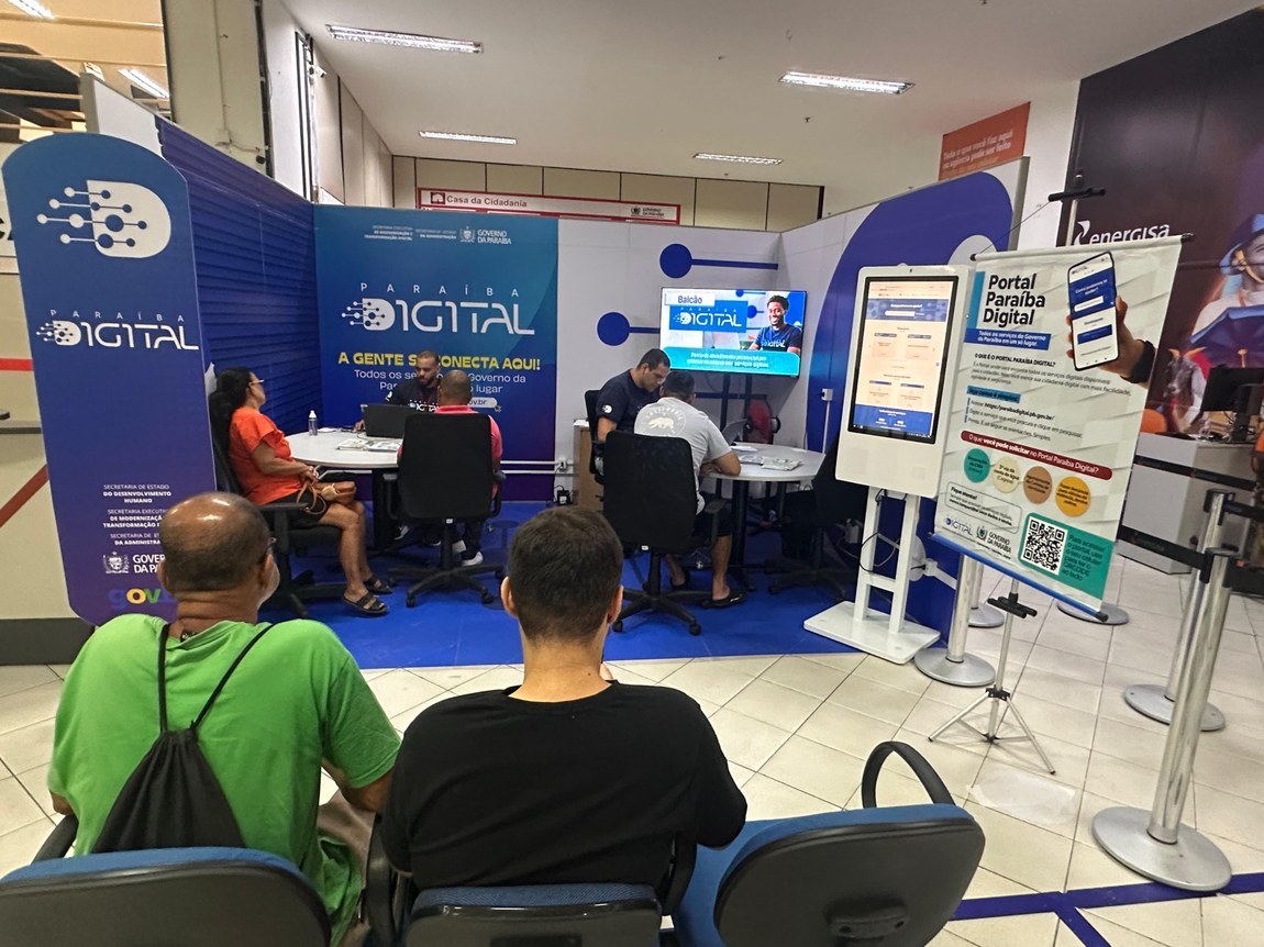 Governo da Paraíba amplia atendimento gov.br com o Balcão Paraíba Digital